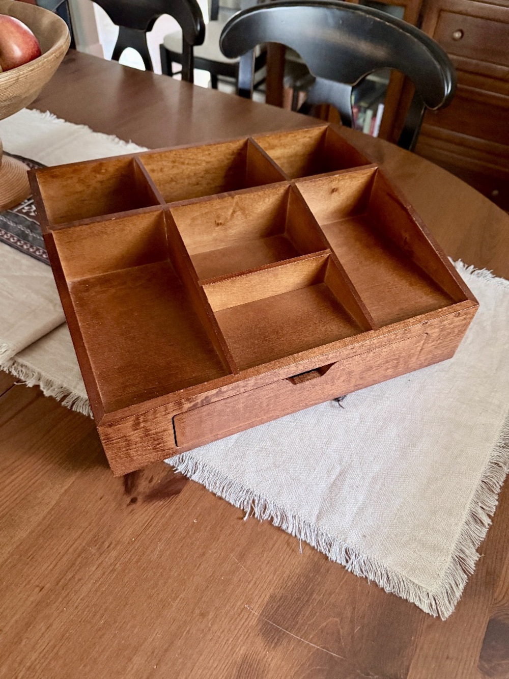 HOLD EVERYTHING | Vintage Wooden Valet/Catch-All